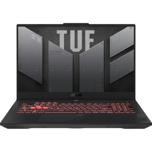 Laptop Gaming ASUS TUF Gaming A17 FA707NUG-HX180, cu procesor AMD Ryzen 7 7445HS, 17.3'' IPS, 16 GB DDR5, 1 TB, NVIDIA GeForce RTX 4050, 6GB GDDR6, Fara OS