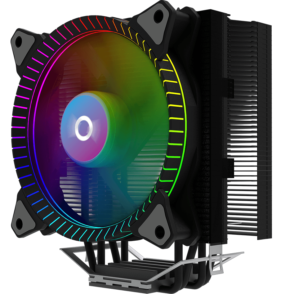 Cooler Procesor AQIRYS URANUS LS ARGB, Aer, 12 cm, aRGB
