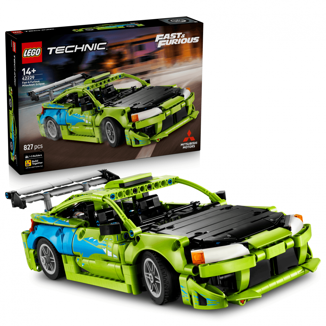 MASINA MITSUBISHI ECLIPSE DIN FAST AND FURIOUS LEGO42229