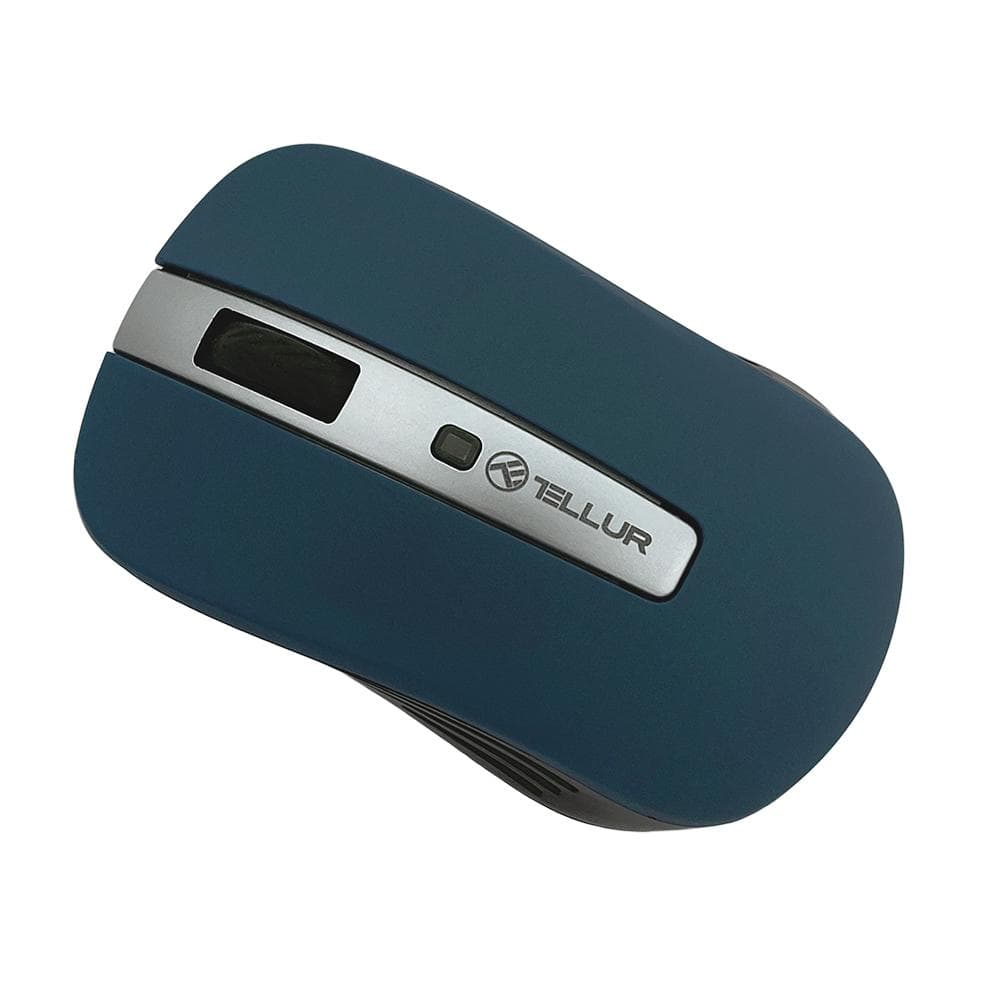 Mouse Wireless Tellur Basic, 1001 2000 dpi, Albastru