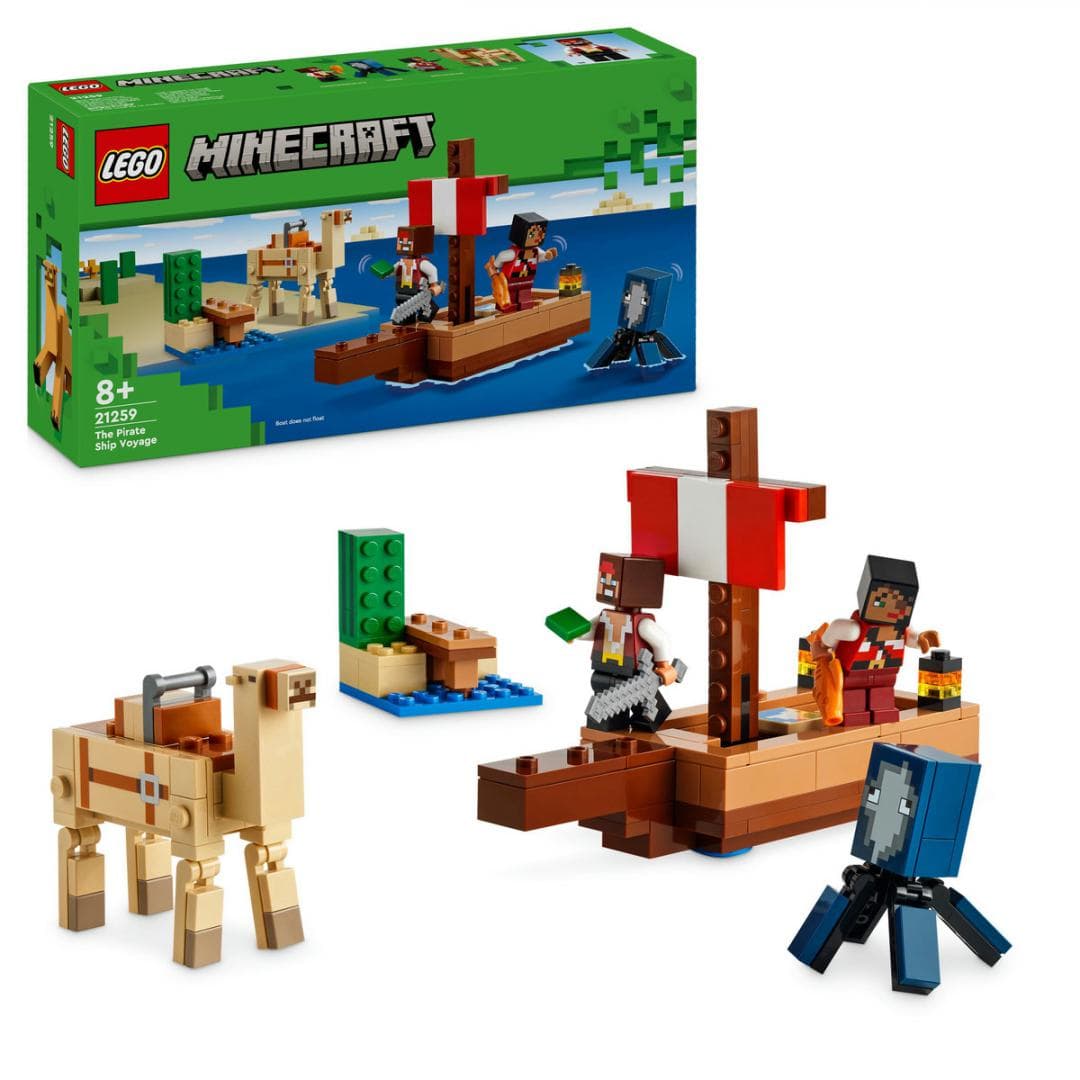 CALATORIE PE CORABIA DE PIRATI,LEGO21259 — miniatură