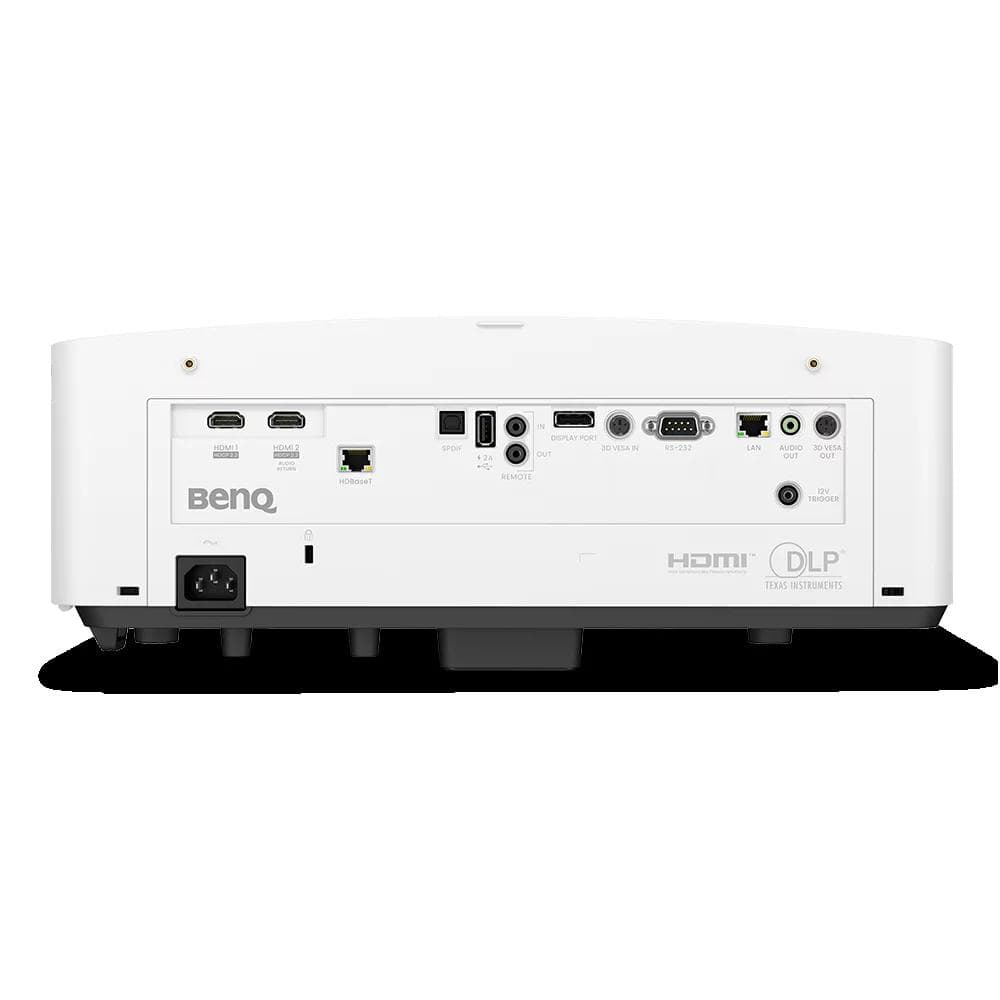 Videoproiector BenQ LK935, laser 4K 3840×2160, 5.500 lumeni, 16:9, 3.000.000:1, 20.000 ore, zoom 1.6x, 2*HDMI, DP, RJ45, HDBaseT, 3D Sync in/ out, USB Type A, RS232, DC 12V Trigger (3.5mm Jack), boxa 10W, audio out, S/PDIF Multi-Channel, RAW, telecomanda cu baterii incluse, ochelari 3D optional — miniatură