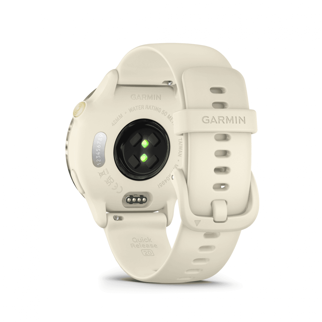 Smartwatch Garmin vivoactive 6, 42mm, White — miniatură
