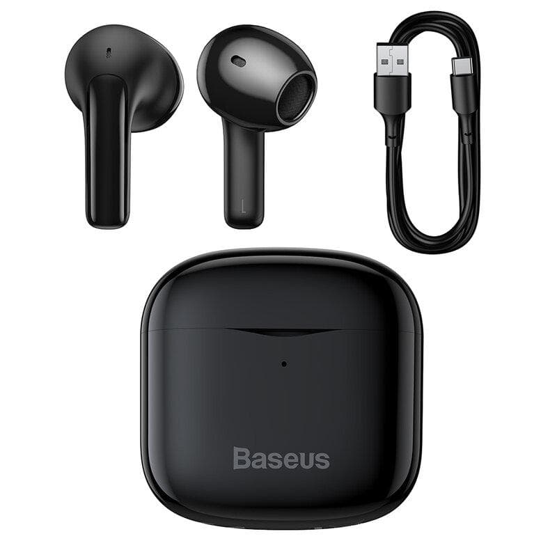 Casti In-ear Baseus Bowie E3, Wireless, Negru — miniatură