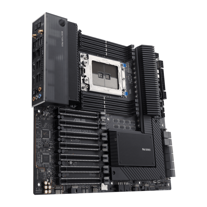 Placa de baza ASUS Pro WS WRX80E-SAGE SE WIFI, Socket sWRX8, DDR4, E-ATX