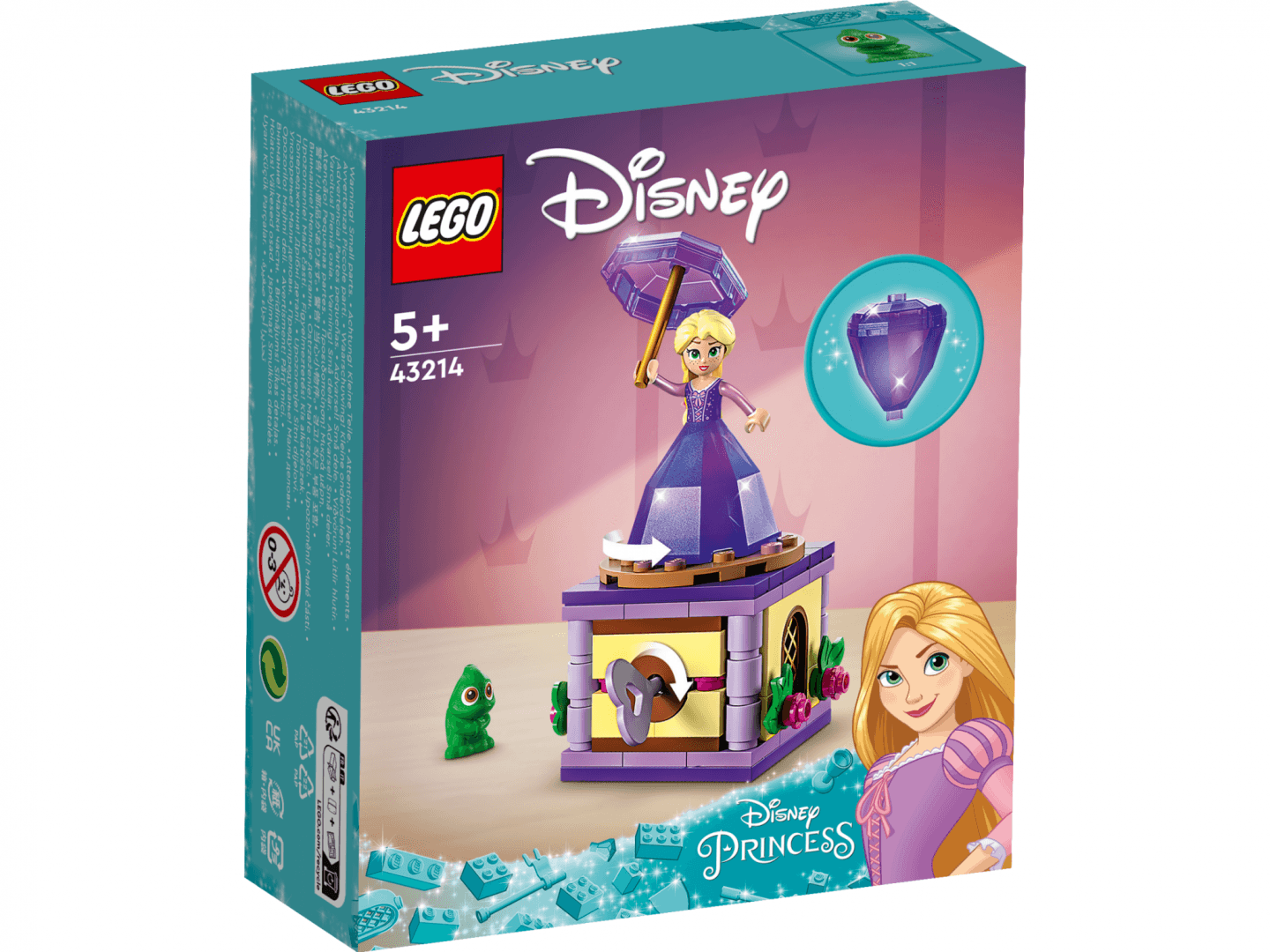 RAPUNZEL FACAND PIRUETE, LEGO 43214