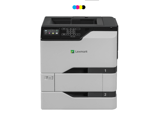 Imprimanta Laser Lexmark CS720dte, Color, format A4, USB + LAN