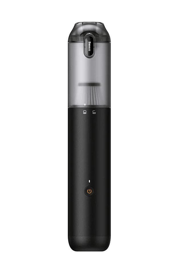 Aspirator de mana Baseus A3 Lite, putere aspirare 12000pa, suporta incarcare QC3.0, filtru HEPA, acumulator 6000mAh cablu inclus Type-C la USB, negru
