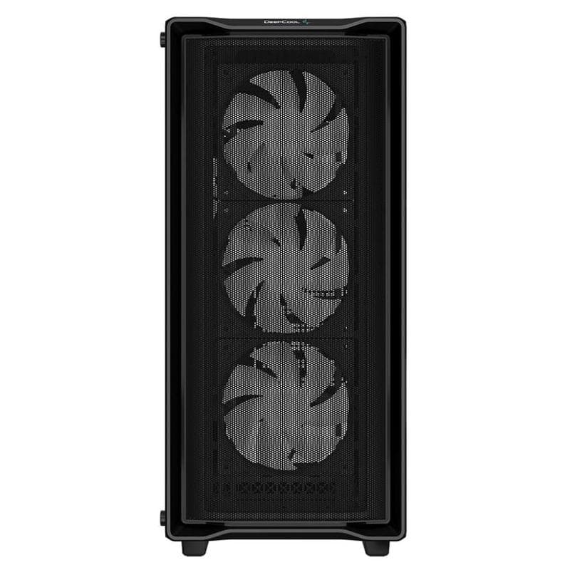 Carcasa DeepCool CC560 MESH V2, RGB, Mid Tower, Black — miniatură