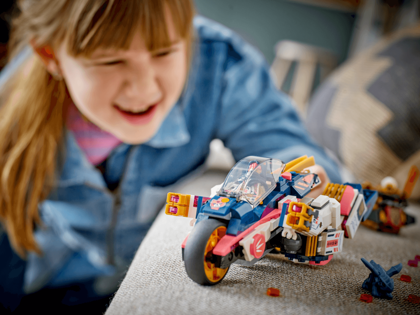 MOTOCICLETA-ROBOT A SOREI, 71792 LEGO — miniatură