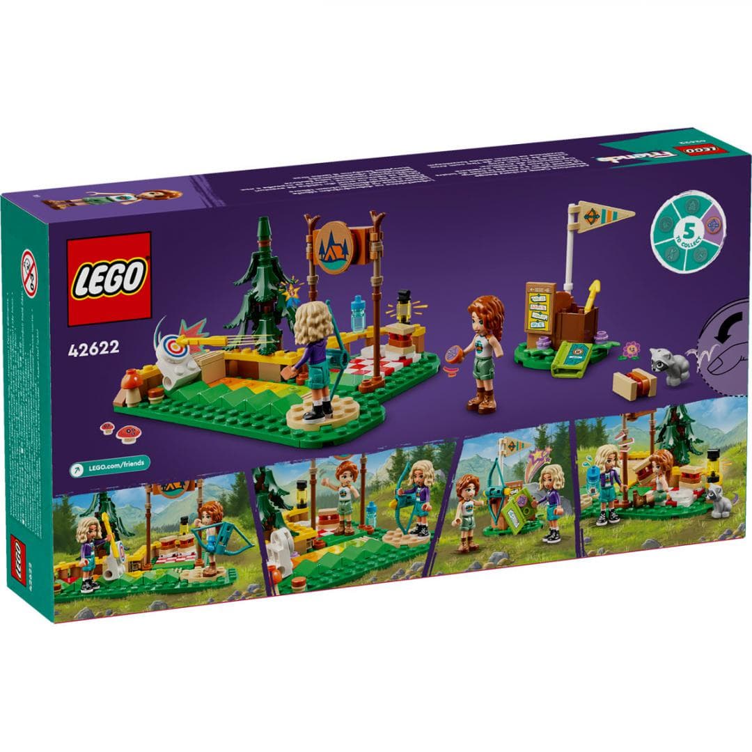POLIGONUL DE TIR CU ARCUL IN TABARA DE AVENTURI, LEGO 42622 — miniatură