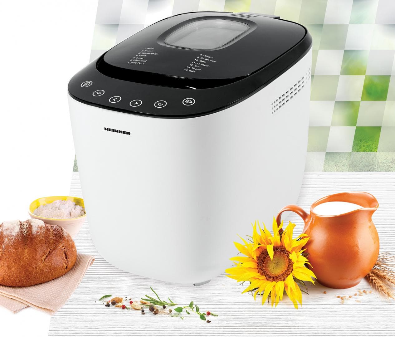 MASINA DE PAINE HEINNER HBM-900WHBK — miniatură