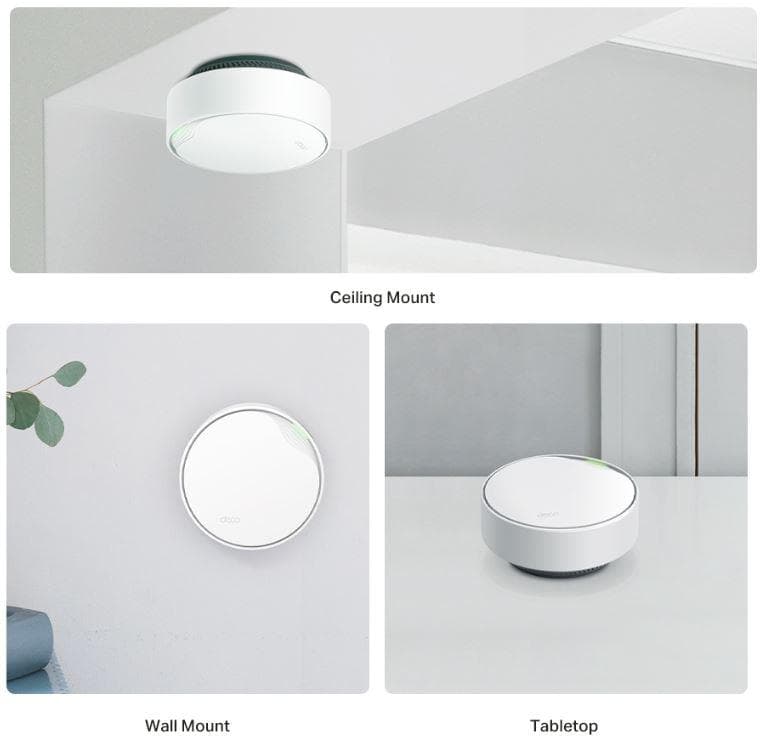Router wireless TP-Link Deco X50-POE, WIFI 6, Mesh, Dual Band — miniatură