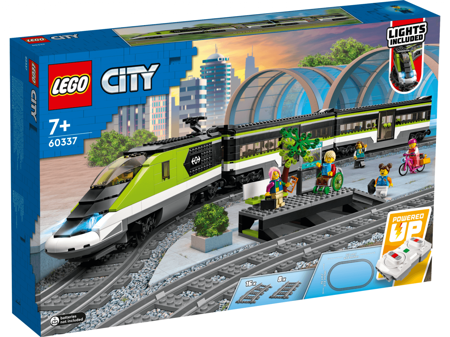 TREN EXPRES DE PASAGERI, LEGO 60337 — miniatură