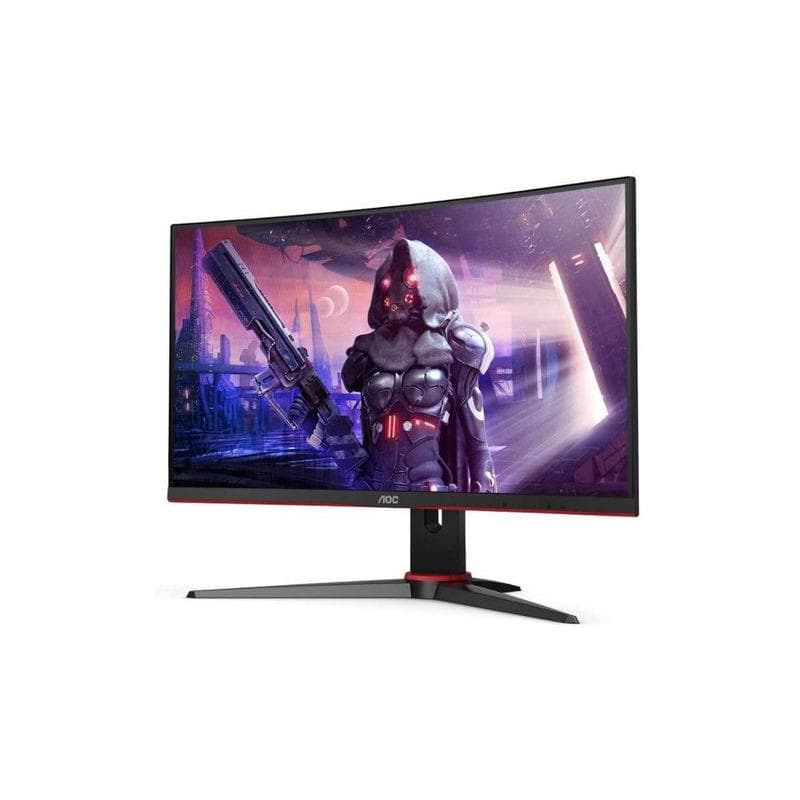Monitor Gaming AOC C24G2AE/BK, 23.6", 1920 x 1080 pixeli, Black, Red — miniatură