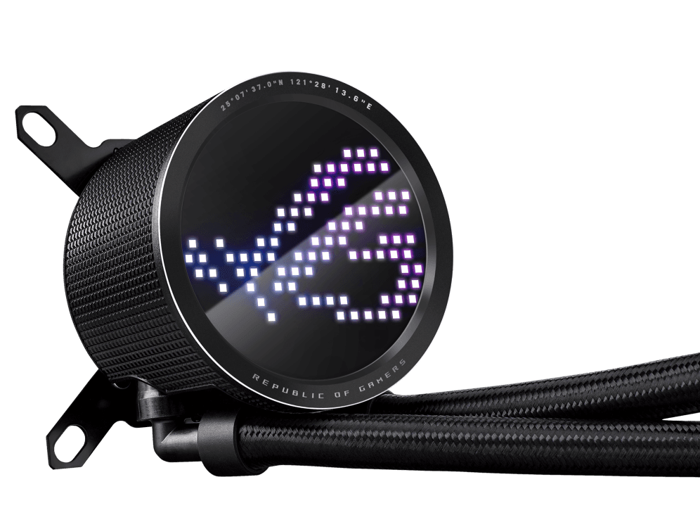 Cooler Procesor ASUS ROG Ryuo III 240 ARGB, Lichid, 12 cm, 2 ventilatoare, aRGB — miniatură