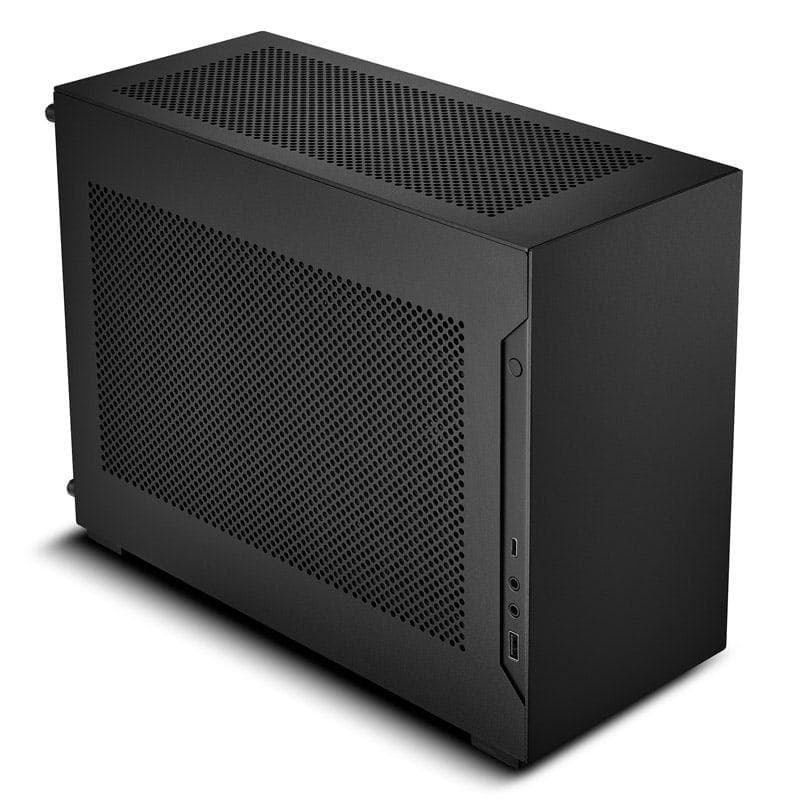 Carcasa LIAN LI A4-H2O X4, Mini Tower, Black — miniatură