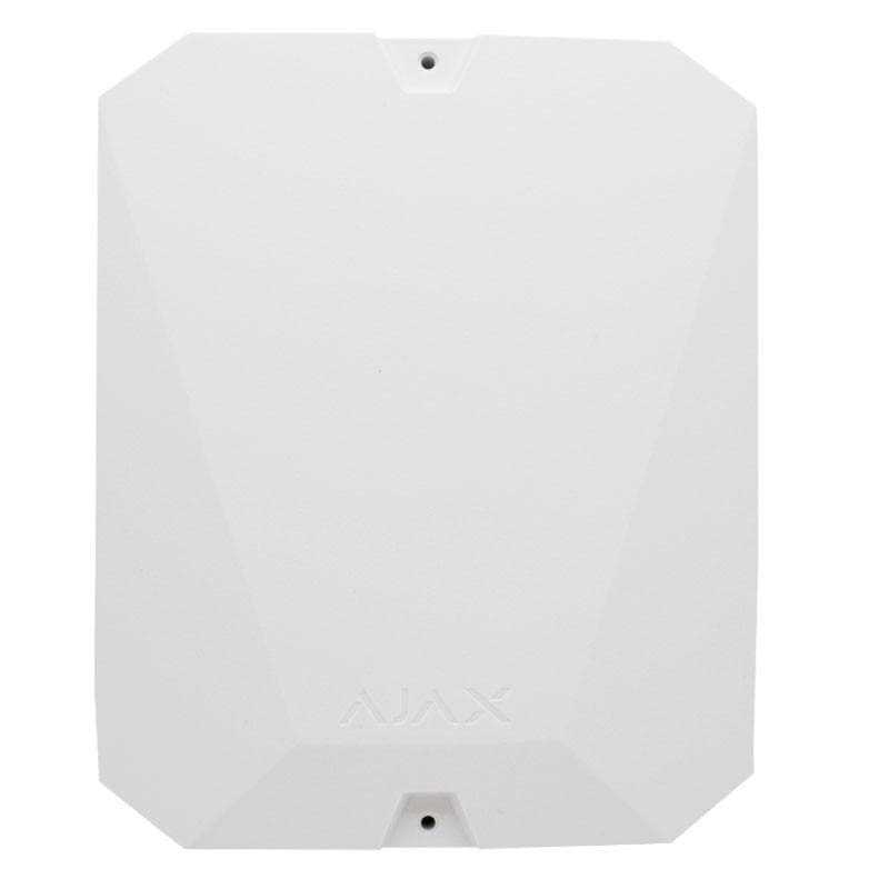 Modul integrare detectori cablati cu suport 2EOL-3EOL, 18 zone, alb - AJAX; Preluare detectori cablati pentru integrare AJAX, setare facila prin aplicatia Android / iOS; Zone alarma: 18; Tip detectori: NO, NC (fara rezistor), EOL (NC cu rezistor), EOL (NO cu rezistor), 2EOL, 3EOL; Valoare EOL: 1 kΩ