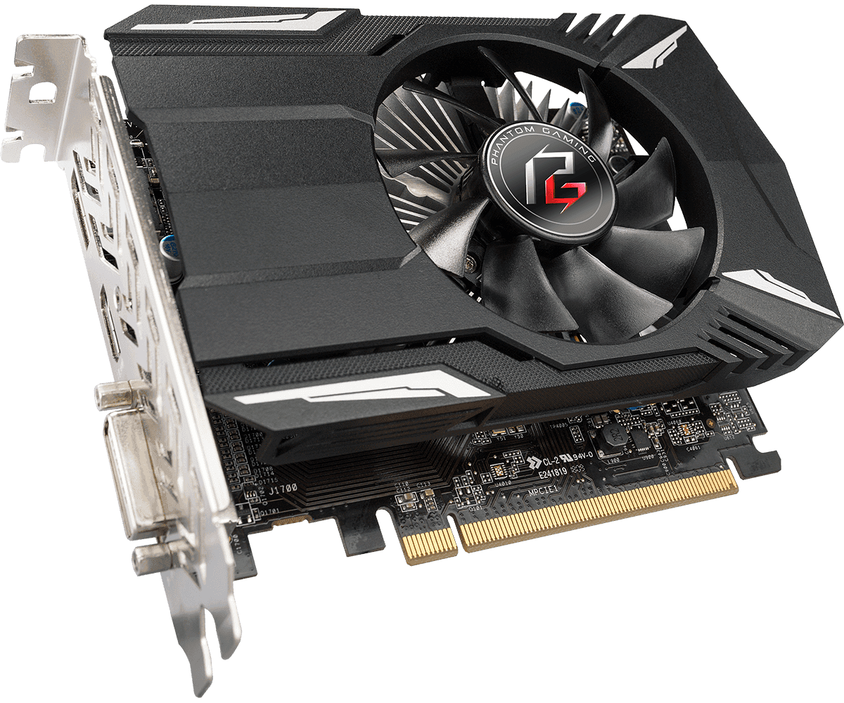 Placa video ASRock Radeon RX 550, 4GB GDDR5, PCI Express 3.0, 128bit — miniatură