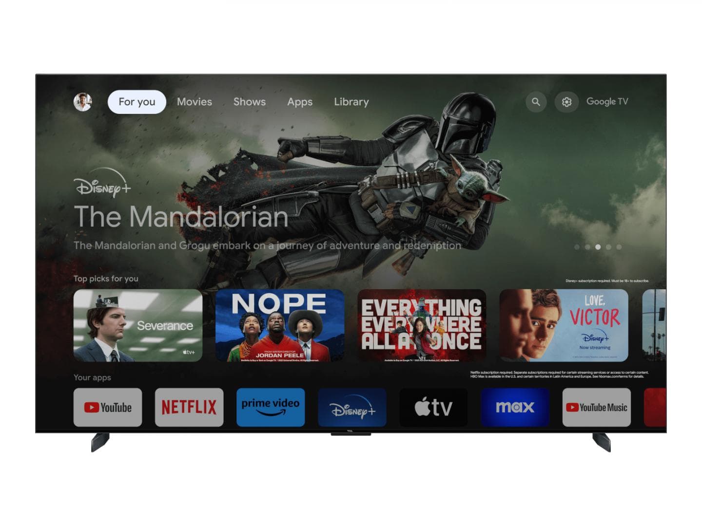 Televizor Smart Mini LED TCL 98C805, 249 CM (98``), 4K, 240Hz, Wi-Fi, Negru — miniatură