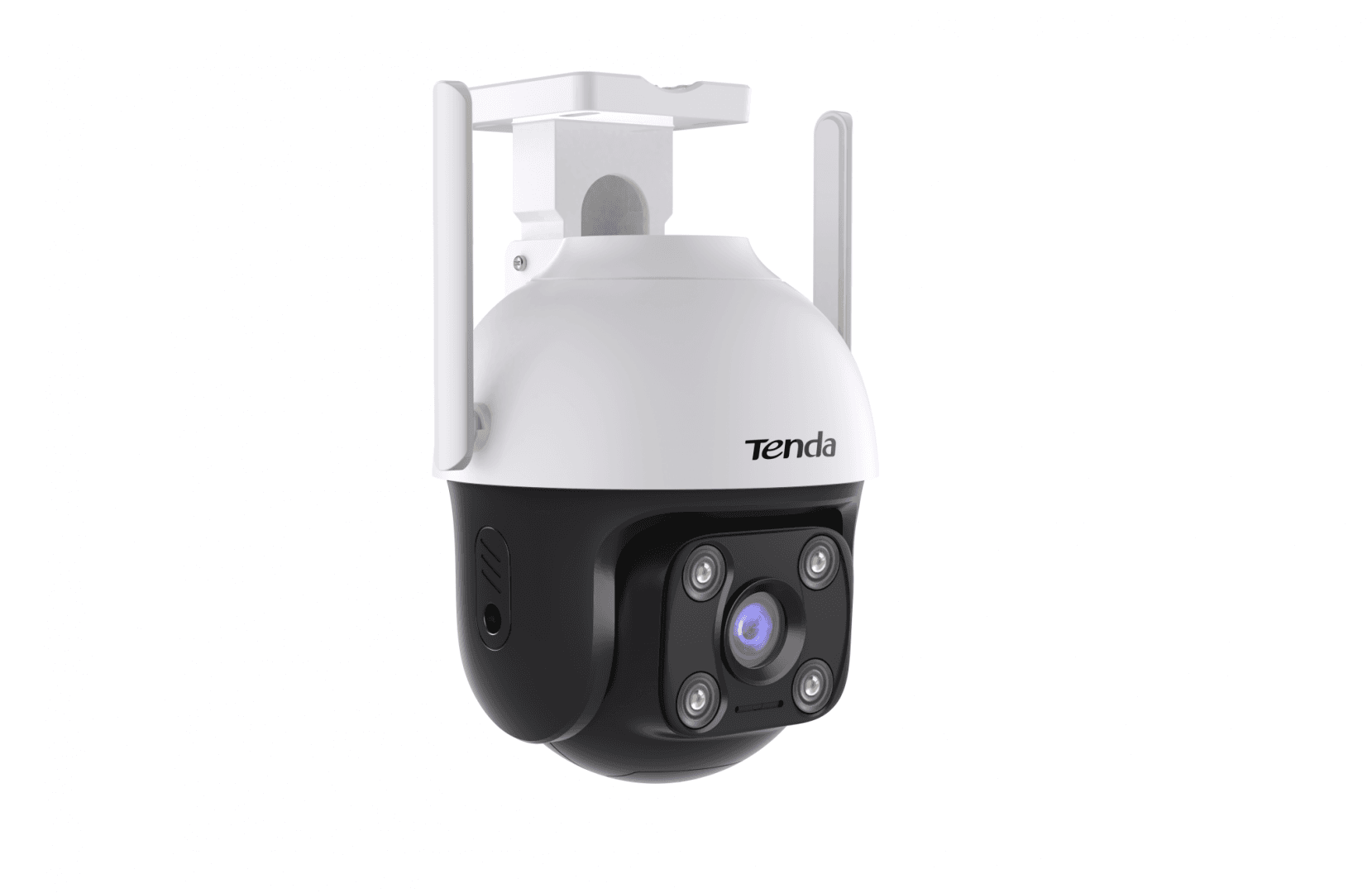 Tenda RH7-WCA 4MP Outdoor Wi-Fi Pan/Tilt Camera, orizontala 360°, Verticala 137°, Slot Card microSD(pana la 256gb, Alimentare: DC 12V 1A, Interfata: 1 x 10/100 RJ45, Obiectiv: 4mm@F1.6, Dimensiuni: 138mm*120mm* 187mm, Rezolutie: 2560 x 1440 30fps, H.265/H.264, Standarde wire;ess: IEEE 802.11b/g/n — miniatură