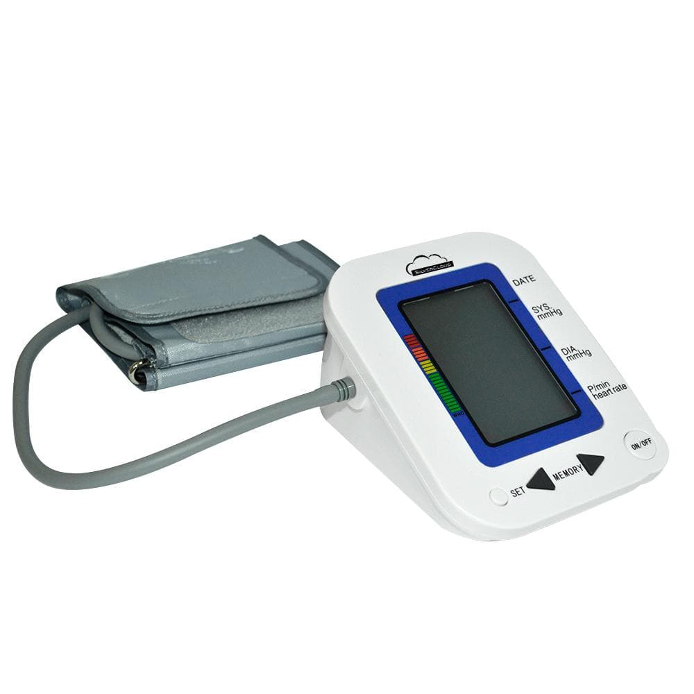 PNI Tensiometru electronic de brat SilverCloud MB23, mm Hg: 40-280, batai pe minut: 30-160, Dimensiuni: 122 X 84 X 153 mm Greutate: 284 gr (fara baterii, fara manson), 90 memorii, Alimentare 6V DC (baterii 4 x AA), Antentionare vocala in limba engleza. — miniatură