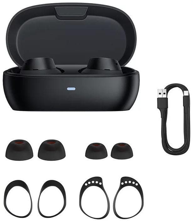Casti In-ear Baseus MA20, Wireless, Negru — miniatură