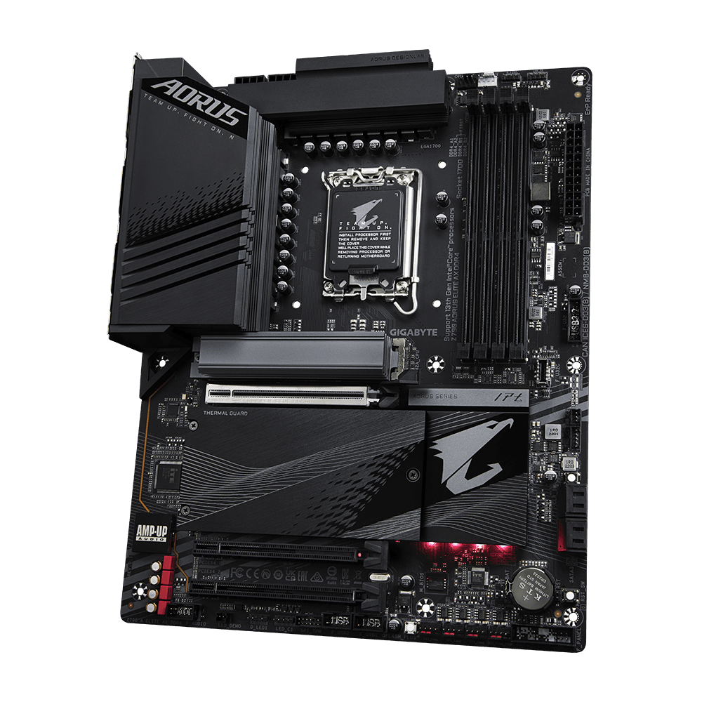 Placa de baza Gigabyte Z790 AORUS ELITE AX, Socket 1700, DDR4, ATX — miniatură