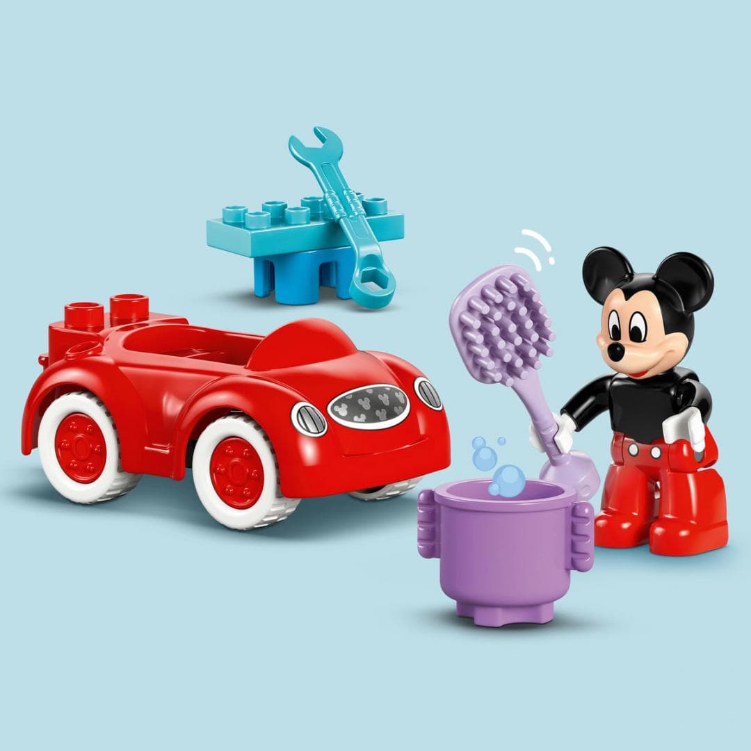 MICKEY MOUSE LOC DE JOACA SI MASINA, LEGO 10454 — miniatură