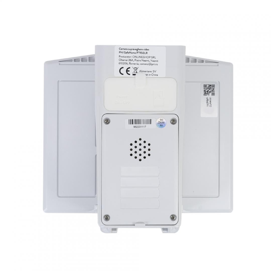 Camera supraveghere video PNI SafeHome PT950LR 1080P 2MP cu panou solar 6W, WiFi, acumulator, control prin aplicatia Tuya Smart, integrare in scenarii si automatizari smart cu alte produse compatibile Tuya, Senzor imagine: 1/3 CMOS 1080P, Lentila 4mm, Unghi de vizualizare: 70°, Compresie video — miniatură