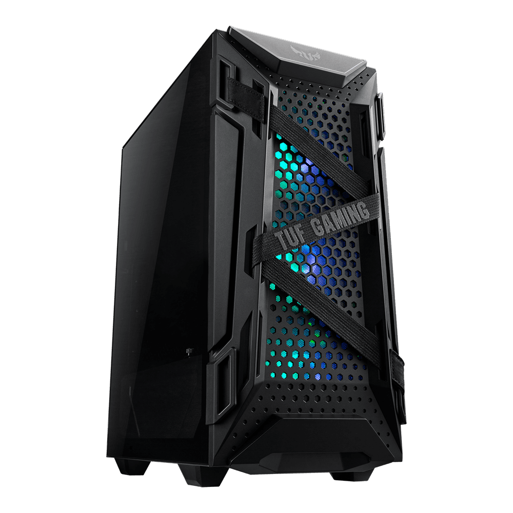 Carcasa ASUS TUF Gaming GT301, RGB, Mid Tower, Black