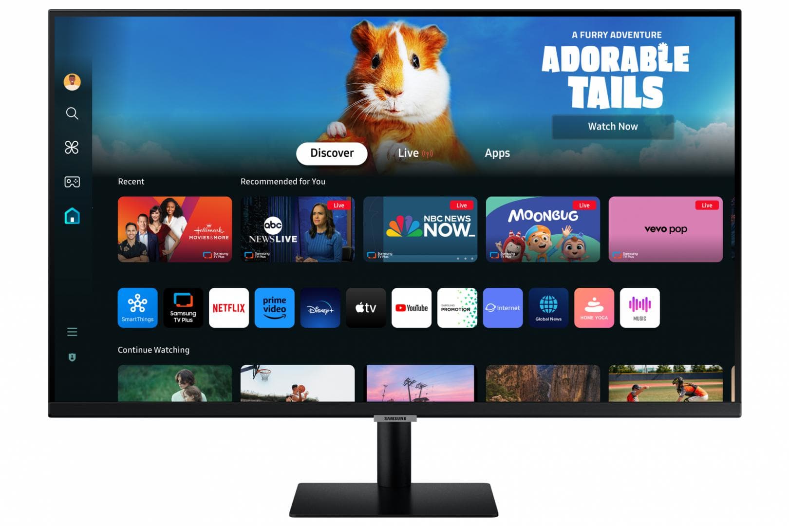 Monitor Samsung 27" LS27DM500EUXDU — miniatură