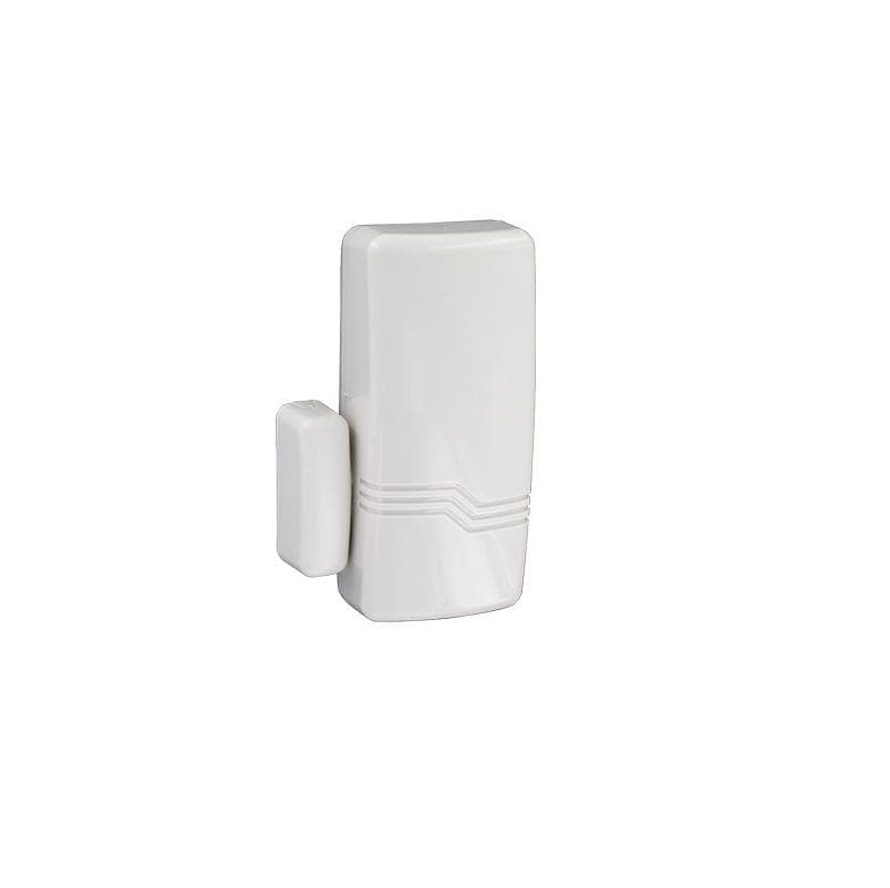 Senzor de soc + contact magnetic wireless HoneyWell SHKC8M, Comunicare bi-directionala, Inchis in carcasa de culoare alba.