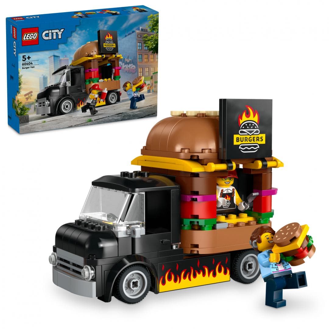 TONETA CU BURGERI, LEGO 60404 — miniatură