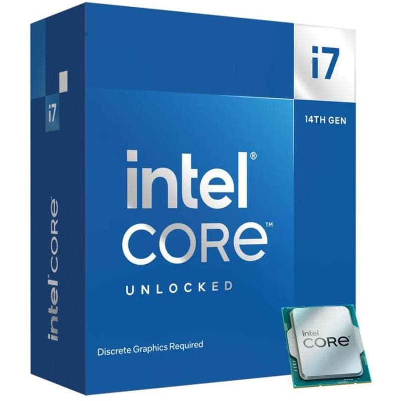 Procesor Intel Core i7-14700KF, 3.4 GHz, LGA 1700, Tray — miniatură