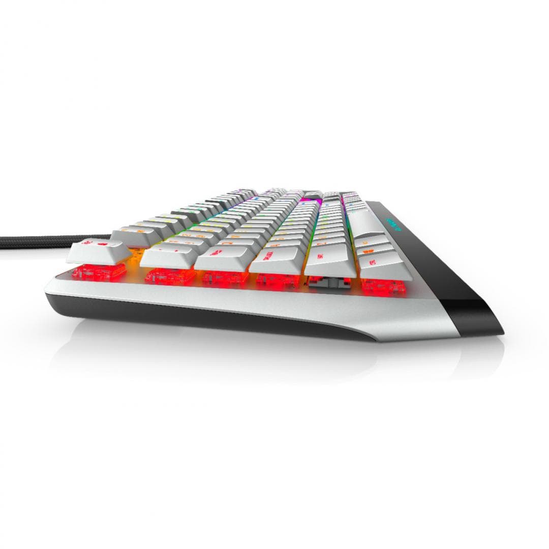Tastatura Mecanica Gaming Dell AW510K, RGB, USB, Lunar Light — miniatură