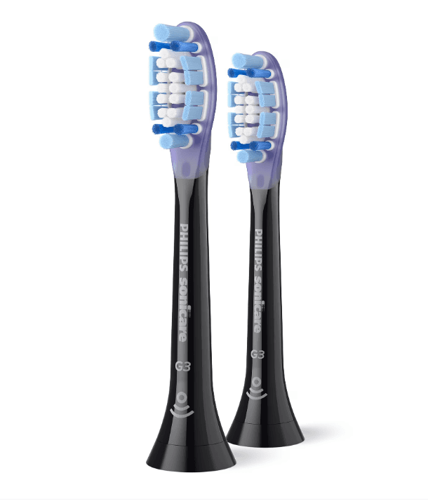 Rezerve PHILIPS Sonicare Gum Care HX9052/88, Pachet de 2 capete de periere, Standard, Click-on, Sincronizarea modurilor BrushSync, Negru, L x A x I (mm) 60x25.7x230.5 — miniatură
