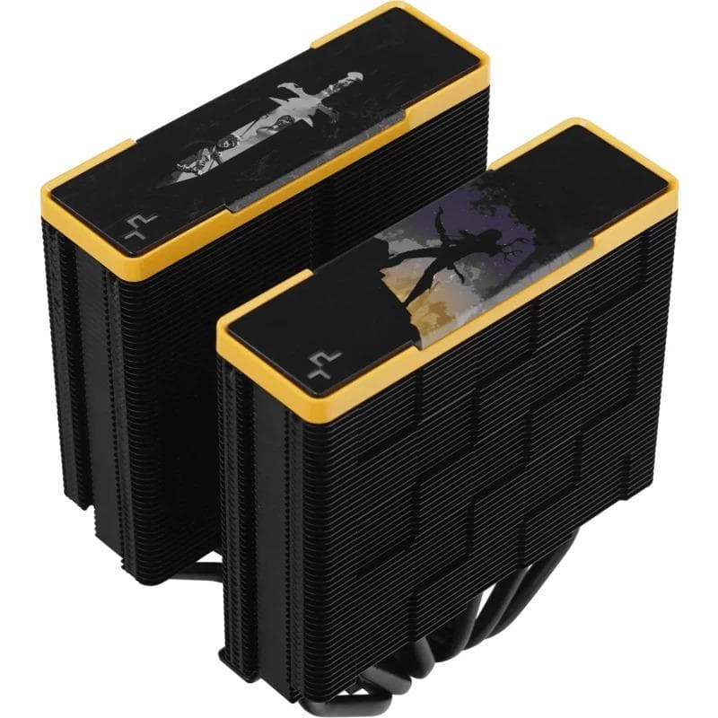 Cooler Procesor DEEPCOOL AK620 Zero Dark Zoria, Aer, 12 cm, 2 ventilatoare — miniatură