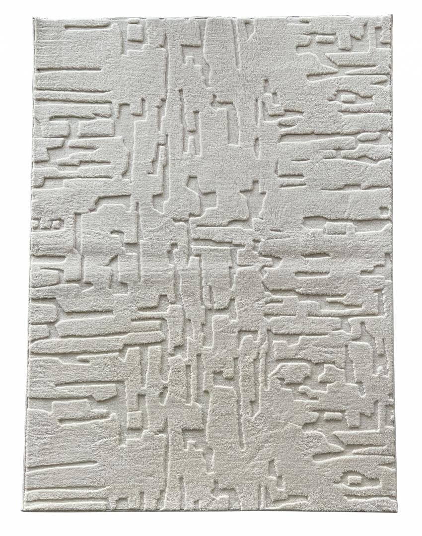 Covor, model in relief,Vista,120x160 Crem