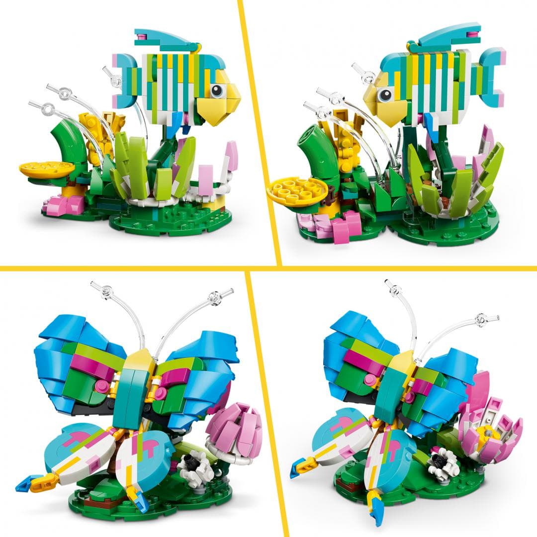 ANIMALE SALBATICE: COLIBRI COLORAT LEGO31384 — miniatură
