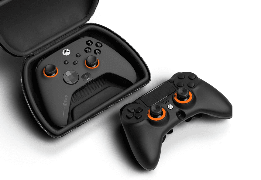 SCUF - Carcasa de protectie universala pentru controllere de gaming, Negru