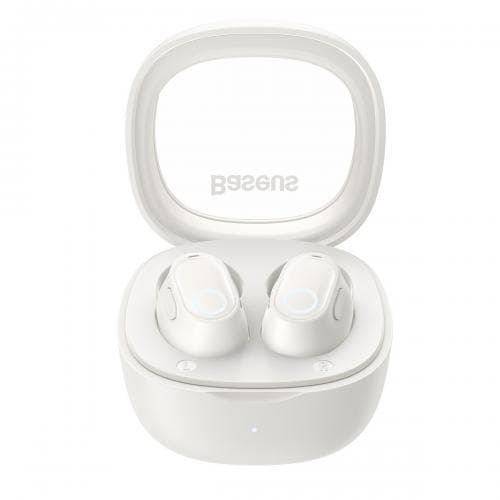 Casti In-ear Baseus Bowie WM02, Wireless, Alb