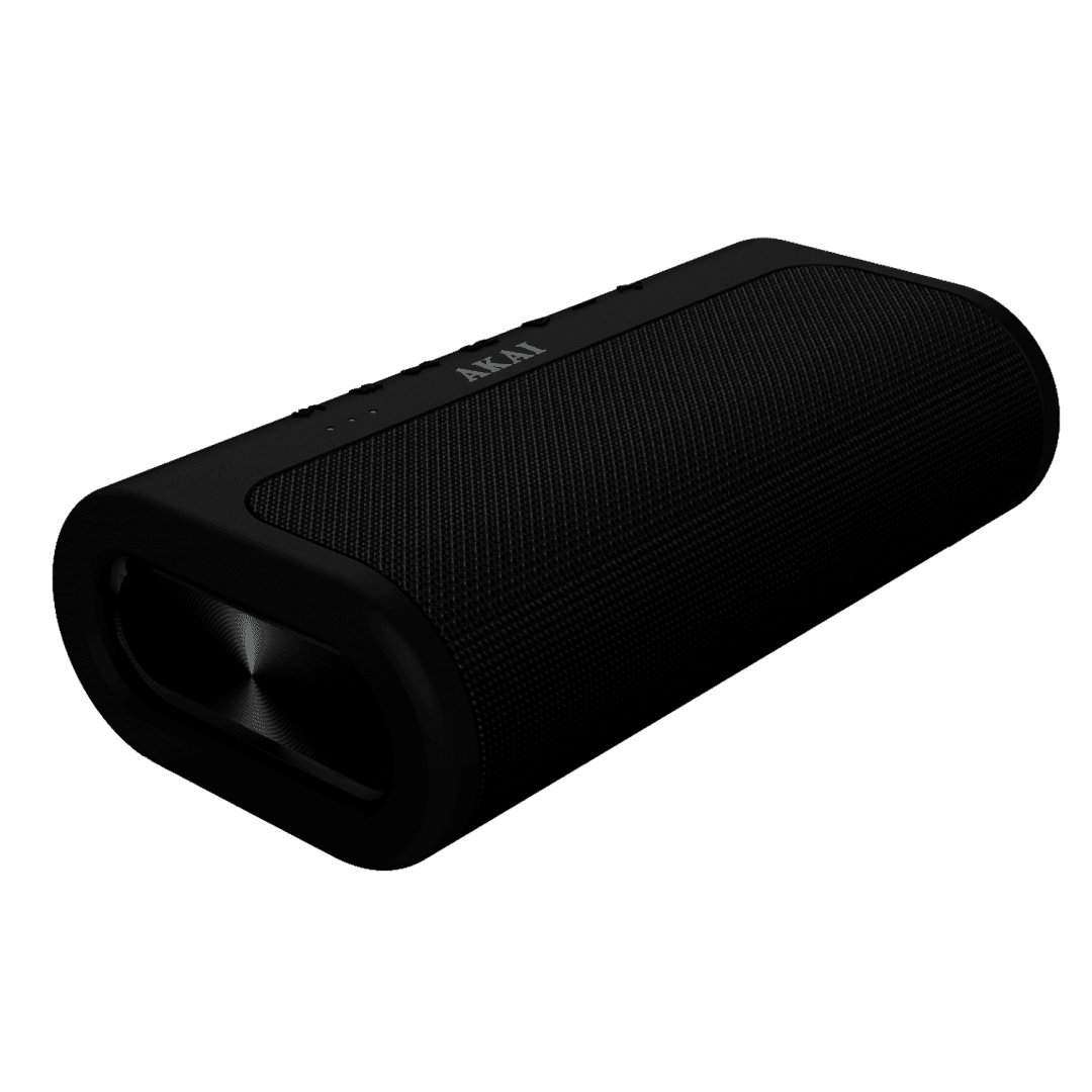 Boxa portabila Akai ABTSW-90, putere totala 60W, frecventa 40-16000 Hz, compatibilitate formate audio : MP3, WAV, FLAC, APE, autonomie 10 ore (50% volum), negru — miniatură