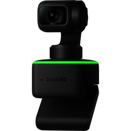 Camera web Insta 360 Link, conectivitate USB-C 2.0 rezolutie video 4K@24/25/30fps, 720p@24/25/30/50/60fps, 1080p@24/25/30/50/60fps, senzor 1/2"-Type CMOS, zoom 4x, negru — miniatură