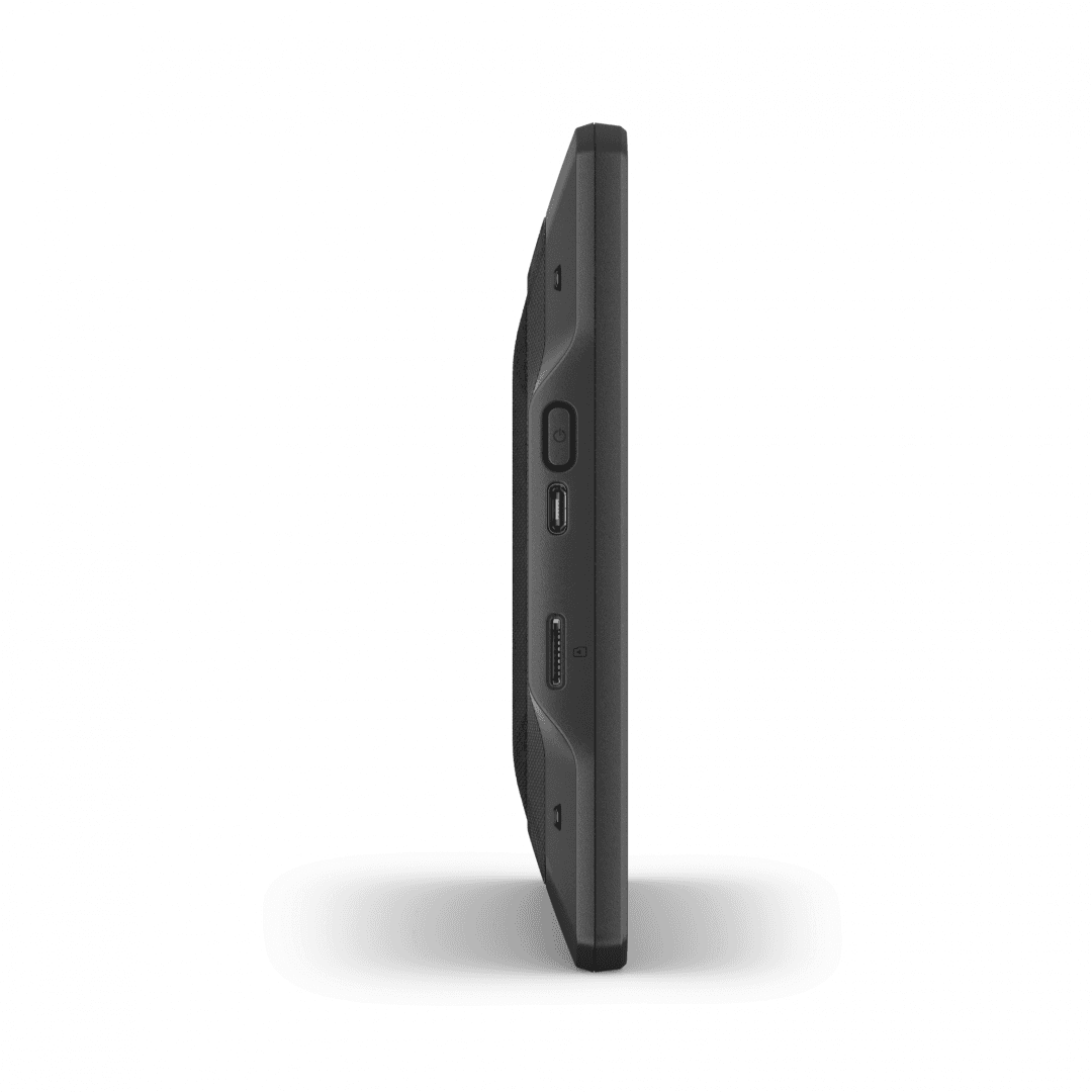 GPS Garmin Dezl LGV1020, tip afisaj IPS panoramic de 10,1", TFT color, cu panou tactil capacitiv pe lentilă, rezolutie 1280 x 800 pixeli, durata de viata baterie pana la 2 ore — miniatură