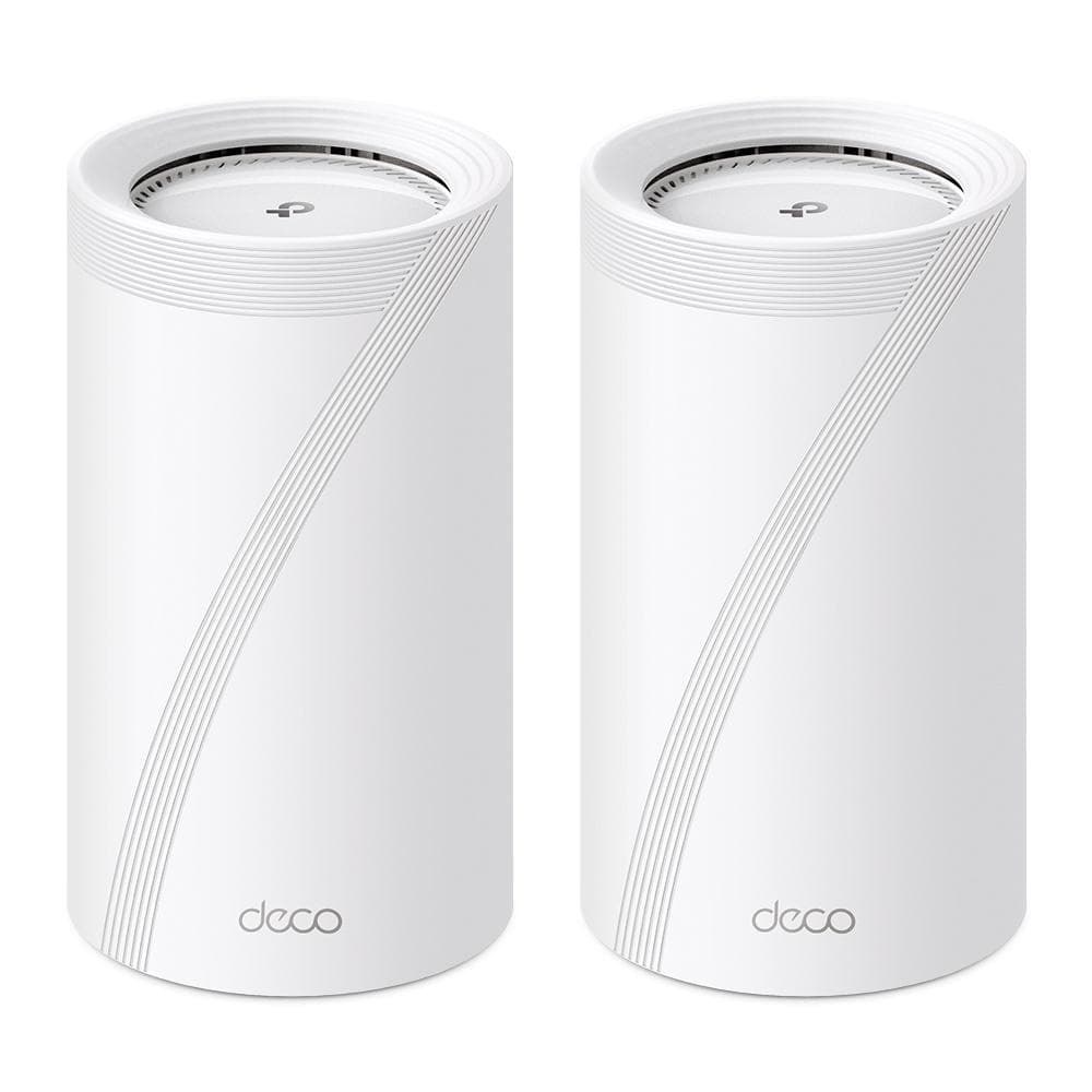 Router wireless TP-LINK Deco BE85 (2-Pack), WIFI 7, Mesh, Tri-Band