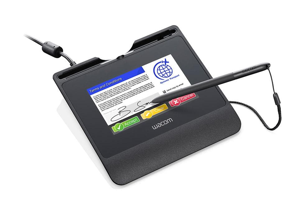Tableta Grafica WACOM STU-540, USB, Negru — miniatură