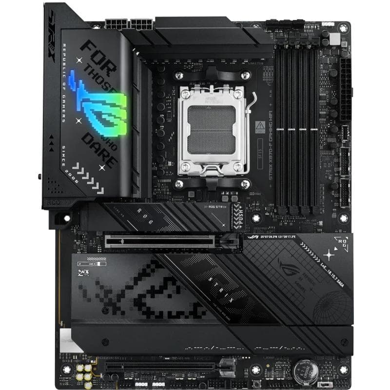 Placa de baza ASUS ROG STRIX X870-F GAMING WIFI, Socket AM5, DDR5, ATX — miniatură
