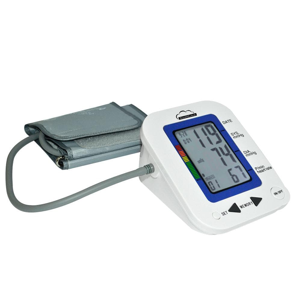 PNI Tensiometru electronic de brat SilverCloud MB23, mm Hg: 40-280, batai pe minut: 30-160, Dimensiuni: 122 X 84 X 153 mm Greutate: 284 gr (fara baterii, fara manson), 90 memorii, Alimentare 6V DC (baterii 4 x AA), Antentionare vocala in limba engleza. — miniatură