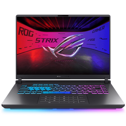Laptop Gaming ASUS ROG Strix G16, cu procesor Intel Core i7 14650HX, 16'' IPS, 16 GB DDR5, 512 GB, NVIDIA GeForce RTX 5060, 8GB GDDR7, Fara OS